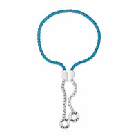 bolo bracelet silver