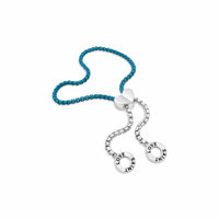 bolo bracelet silver heart