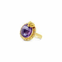 diamond bezel ring