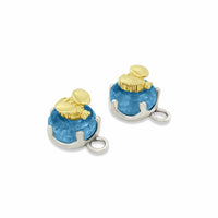 gold bee earring charms for hoops