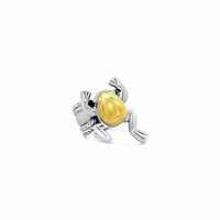 gold frog ring