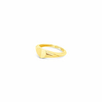 gold heart promise ring