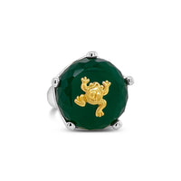 gold frog ring