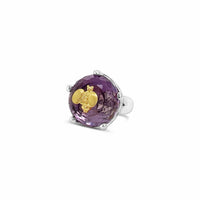 large lavender amethyst ring
