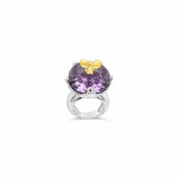 light purple amethyst ring large