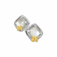 mother of pearl butterfly earrings
