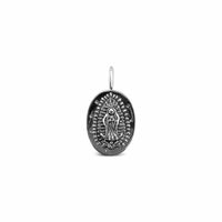 our lady of guadalupe medal silver
