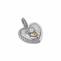 saint valentine pendant
