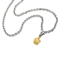 tiny gold turtle necklace