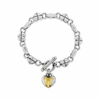 angel bracelet silver