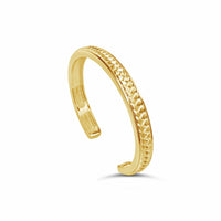 18k gold basket weave cuff bangle bracelet