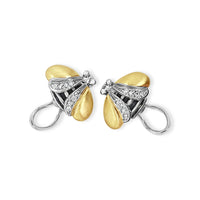 bumble bee earrings with diamonds