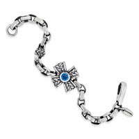 blue stone bracelet
