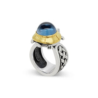 cabochon stone ring