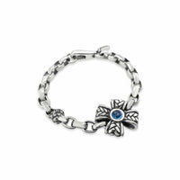 cross charm bracelet