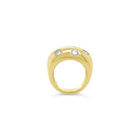 diamond dot ring