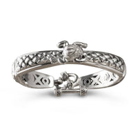 diamond frog bracelet