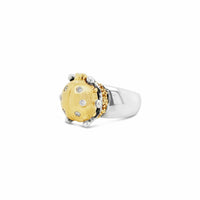 diamond ladybug ring