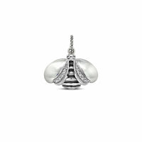 giant bee pendant with diamonds