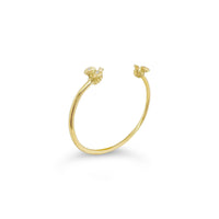 diamond bangle with bees