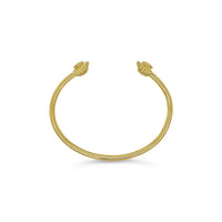 gold bee cuff bangle
