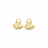 gold bee earring