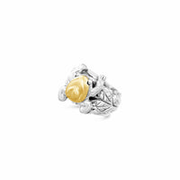 gold frog ring