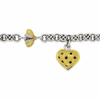 gold heart necklace
