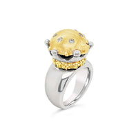 gold ladybug ring
