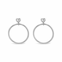 heart earrings