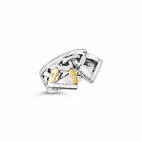 sterling silver charm ring