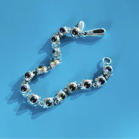 small gemstone turtle bracelet