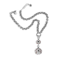 ladybug ladybug necklace garnets