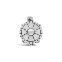 silver turtle ring