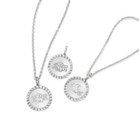 monogram charms silver