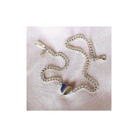 saint heart necklace