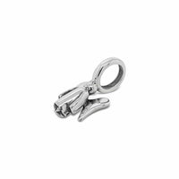silver angel charm