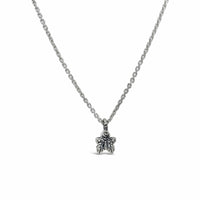 silver butterfly necklace