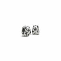 silver huggie hoop earrings