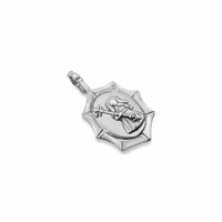 silver joan of arc medal