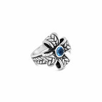 silver maltese cross ring