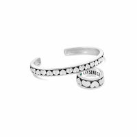 Narrow love heart cuff bracelet and matching multi heart ring sterling silver