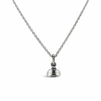 small bee necklace
