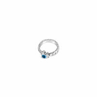 small cabochon ring with turtle