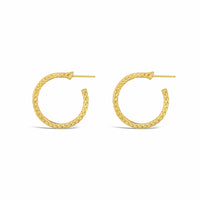small gold hoop earrings
