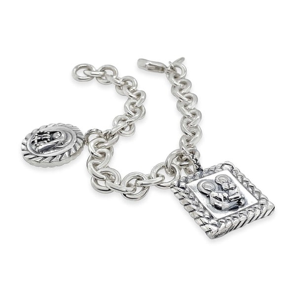 Rita And Anthony Charm Bracelet Saint By Sarah Jane