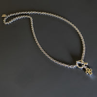 sterling silver cross necklace