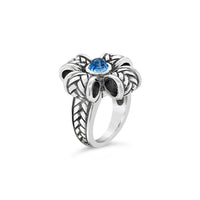sterling silver maltese cross ring
