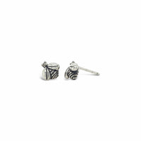tiny bee earrings