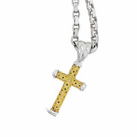 christian cross pendant gold